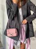 DENIM BAG MINI, рожева