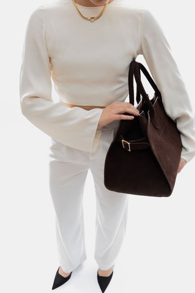 THE ROW BAG, мокко  SUM.NAT-3.1 фото