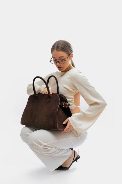 THE ROW BAG, мокко  SUM.NAT-3.1 фото