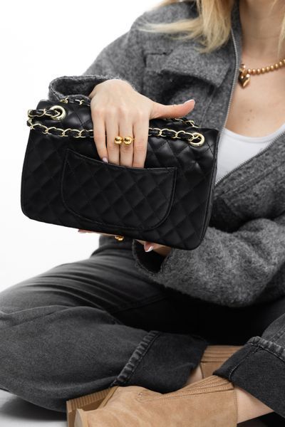 CHANTELLE MEDIUM BAG, чорна SUM.ECO-34.1 фото