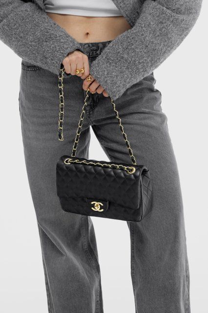CHANTELLE MEDIUM BAG, чорна SUM.ECO-34.1 фото