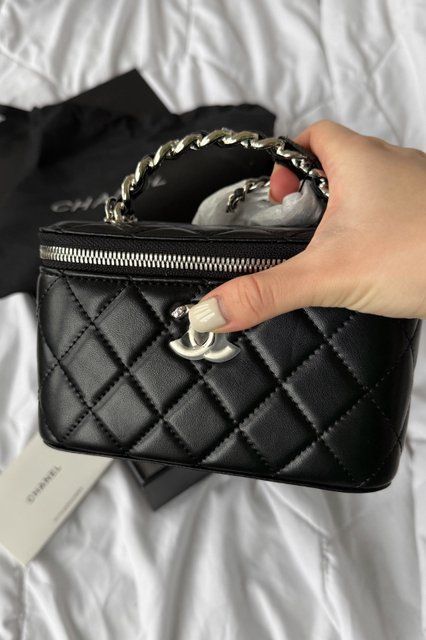 MARY BAG з ручкою з ланцюжка, чорна SUM.NAT-9.1 фото