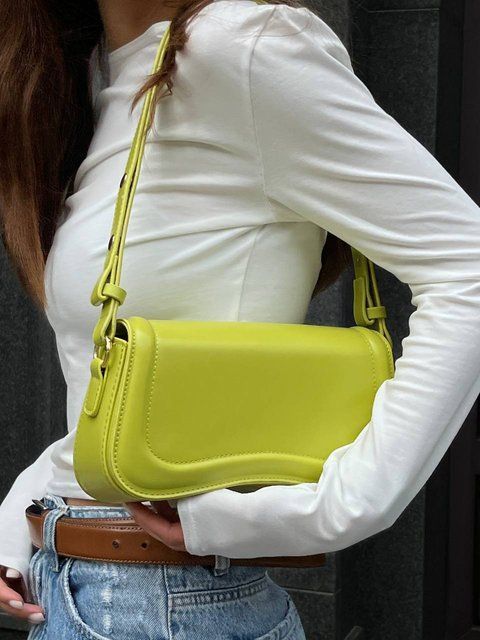 ALEXA BAG, лаймова copy_SUM.ECO-2.3 фото