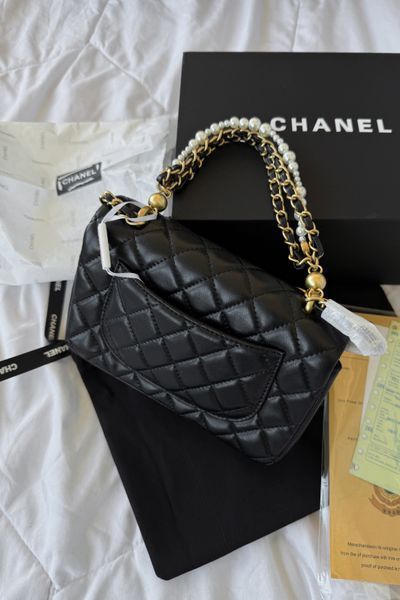 Сумка-конверт Perlina Bag, чорна