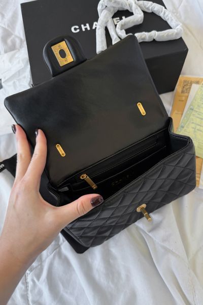 Сумка-конверт Perlina Bag, чорна