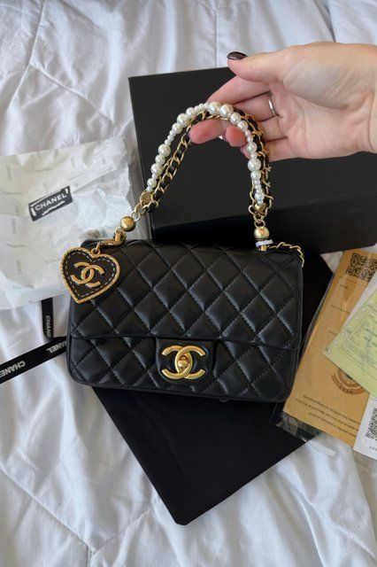 Сумка-конверт Perlina Bag, чорна SUM.NAT-11.2 фото