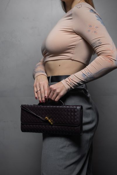 DANIELLA BAG, гладка шкіра, шоколадна SUM.ECO-16.11 фото