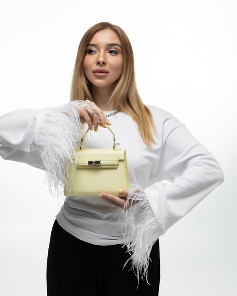 CHARLOTTE BAG, біла SUM.ECO-28.1 фото
