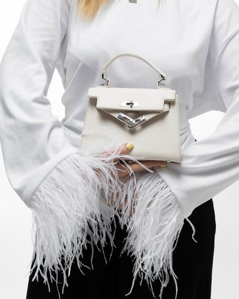 CHARLOTTE BAG, біла SUM.ECO-28.1 фото