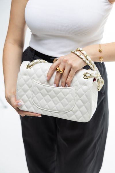 CHANTELLE MEDIUM BAG, біла SUM.ECO-34.2 фото