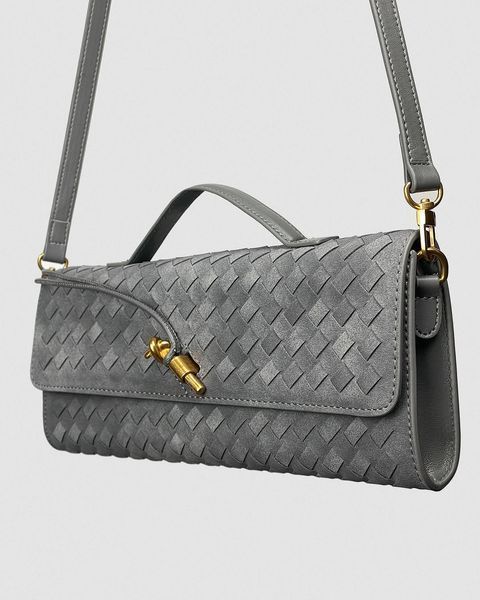 DANIELLA BAG, гладка шкіра, сіра