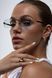 Окуляри прямокутні GUCCI, чорні OKU-9.1 фото 18