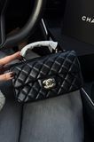 CHANEL cумка-конверт з ручкою, чорна SUM.NAT-16.2 фото