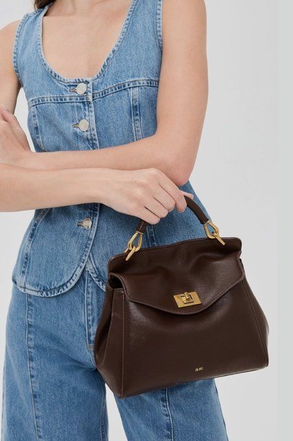 JW PEI BAG, шоколадна SUM.ECO-42.1 фото