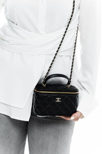 MARY BAG з ручкою, чорна SUM.NAT-8.1 фото
